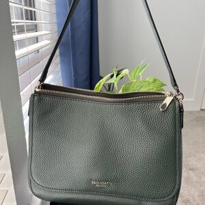 Kate Spade Green Leather Shoulder Bag